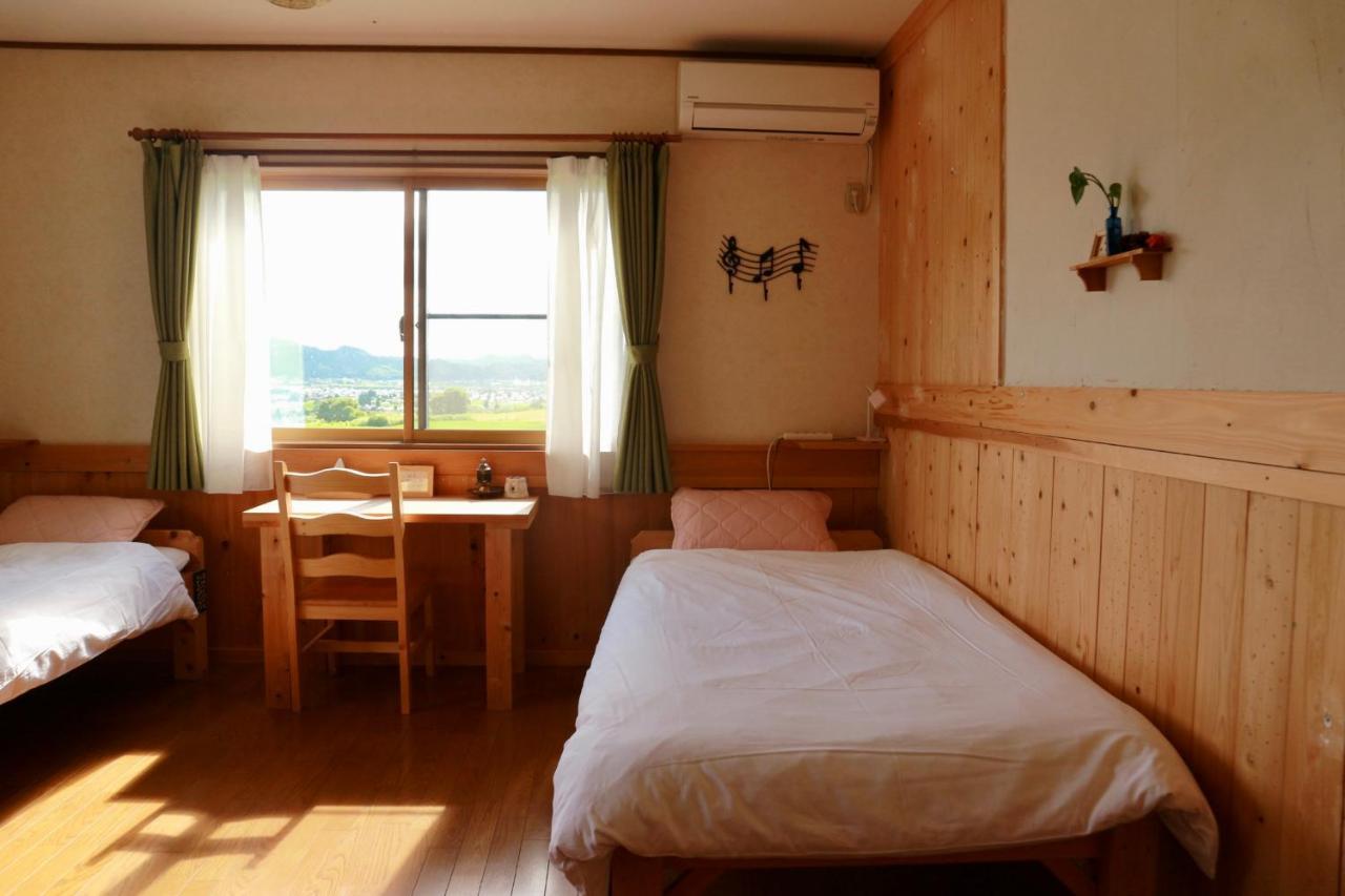 Azumino Backpackers 山の風 Hotel Matsukawa Buitenkant foto