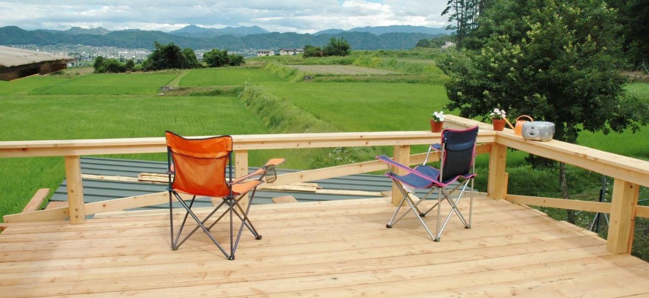 Azumino Backpackers 山の風 Hotel Matsukawa Buitenkant foto