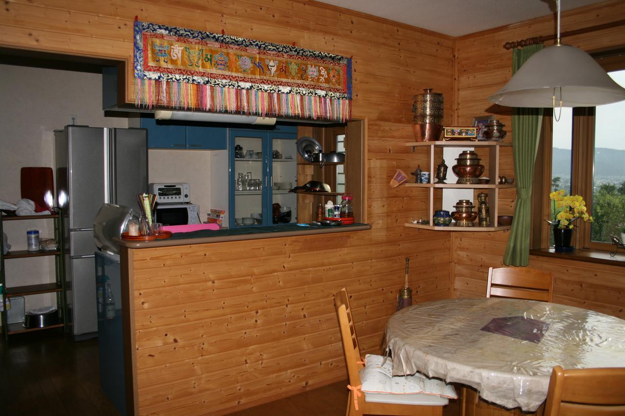 Azumino Backpackers 山の風 Hotel Matsukawa Buitenkant foto