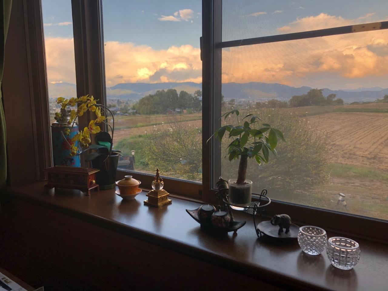 Azumino Backpackers 山の風 Hotel Matsukawa Buitenkant foto