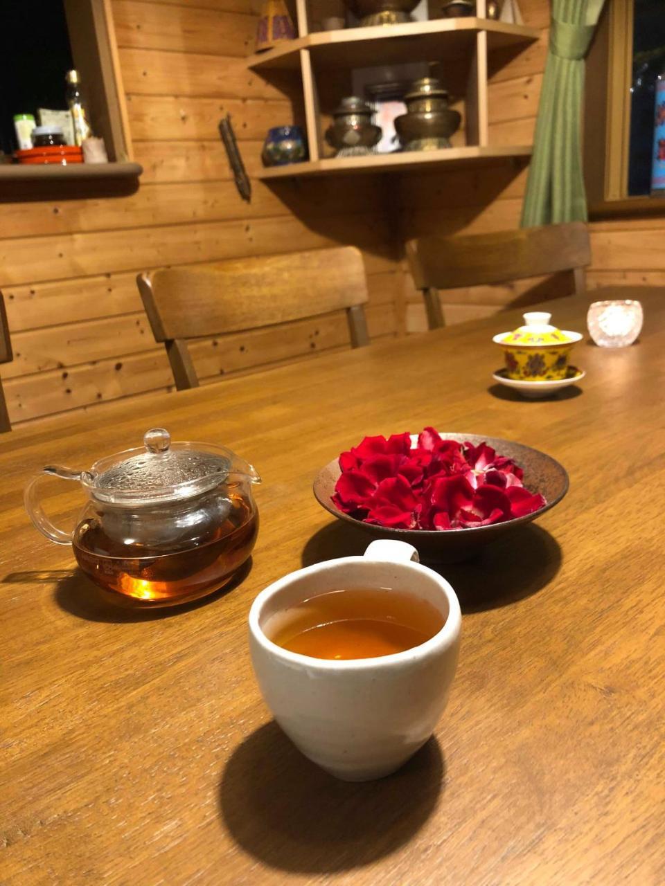 Azumino Backpackers 山の風 Hotel Matsukawa Buitenkant foto